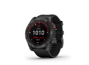 Garmin fenix 7X Solar, Slate Gray, Black Band