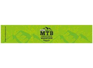 Multifunkčná čelenka Singletrack Marathon - Zelená
