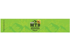 Multifunkčná čelenka Singletrack Marathon 20.výročie - zelená