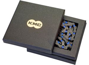 Reťaz KMC DLC 12 Black/Blue, 12 Speed