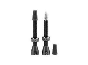TUBOLIGHT BLACK VALVES PAIR (V