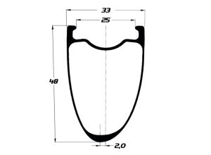 ráfik DUKE BACCARA RX 48 SLR2