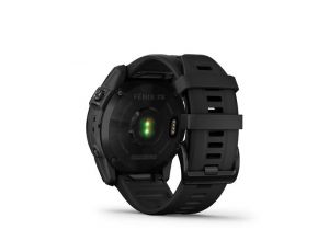 Garmin fenix 7X Sapphire Solar, Black DLC Titanium, Black Band