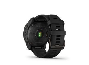 Garmin fenix 7X Sapphire Solar, Carbon Gray DLC Titanium, Black Band