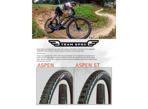 Plášť MAXXIS Aspen ST (Team Spec) 29 x 2.25 kevlar EXO TR 170 TPI MaxxSpeed