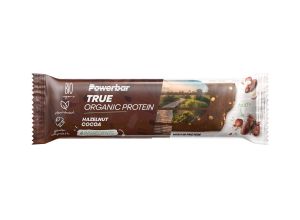 PowerBar True Organic Protein tyčinka 45g Lieskové orechy Kakao