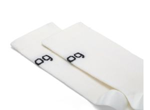 Udog Ponožky biele zimné