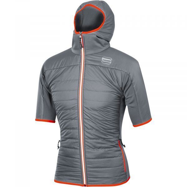 Sportful Rythmo Evo Bunda krátky rukáv sivá