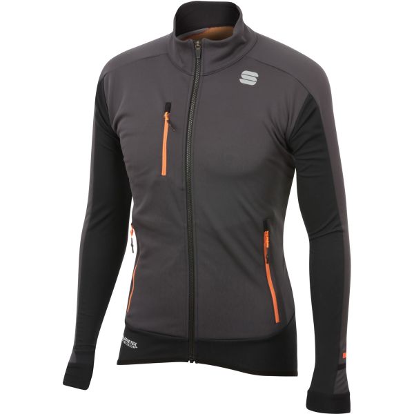 Sportful APEX GORE-TEX INFINIUM bunda tmavosivá/čierna