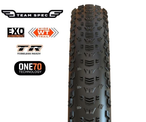 Plášť MAXXIS Aspen (Team Spec) 29 x 2.40 kevlar EXO TR 170 TPI MaxxSpeed