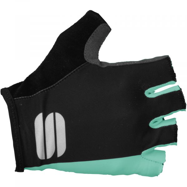 Sportful Diva Dámske rukavice čierne/zelené