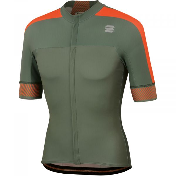 Sportful Bodyfit Pro 2.0 Classics Dres kaki zelený/oranžový