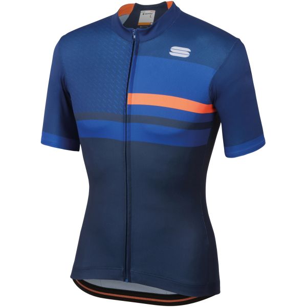 Sportful Team 2.0 Drift Dres tmavomodrý/oranžový