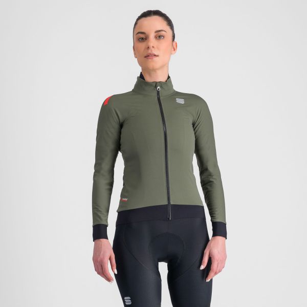 Sportful FIANDRE PRO dámska bunda kaki