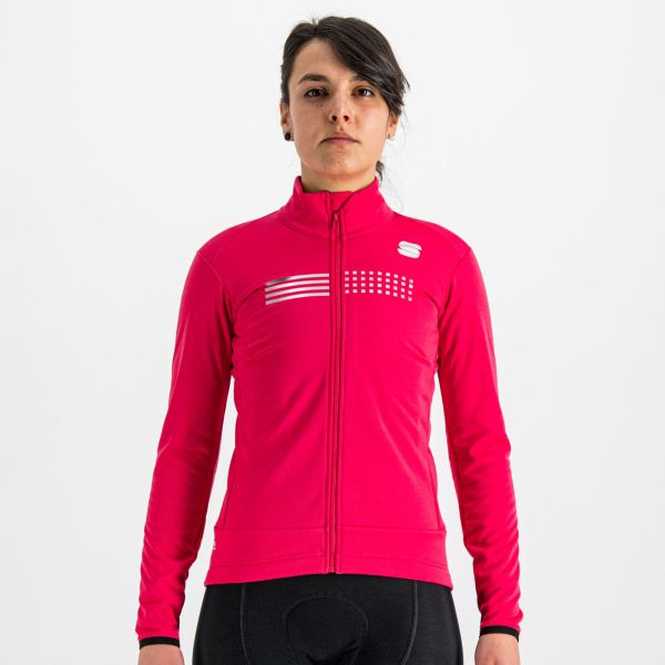 Sportful TEMPO dámska bunda malinová