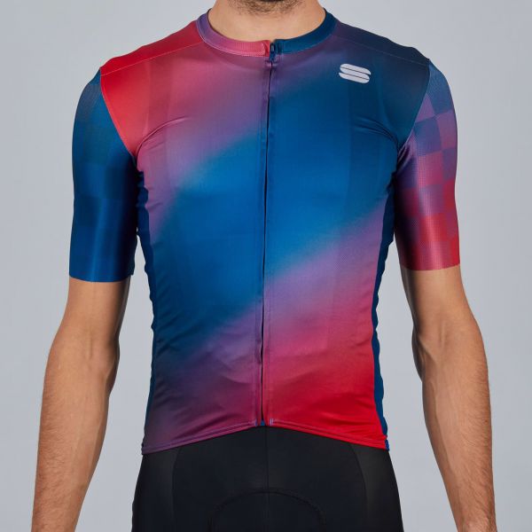 Sportful Rocket dres modrý/červený