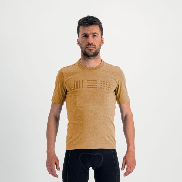 Sportful Giara Cyklistické tričko zlatý dub