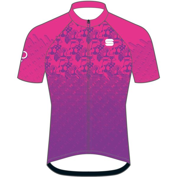 Sportful Super dievčenský dres ružový