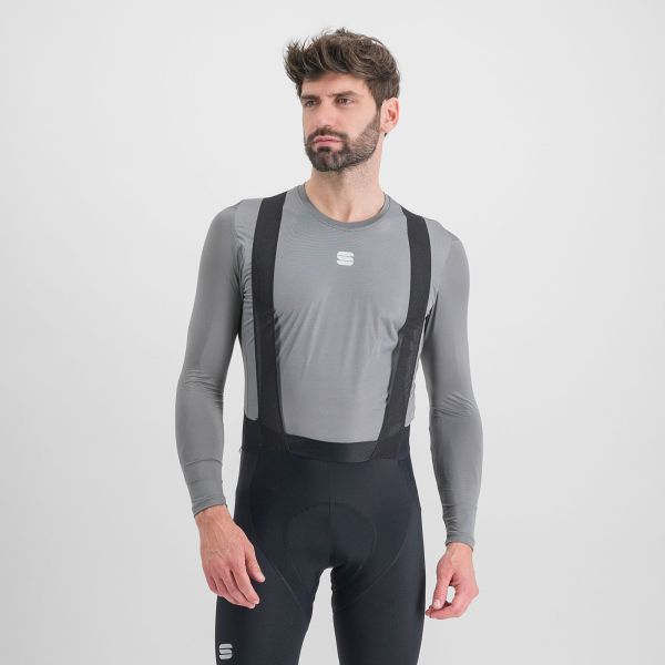 Sportful FIANDRE THERMAL tričko s dlhým rukávom sivé