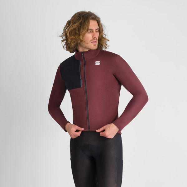 Sportful GIARA SOFTSHELL bunda deep bordeaux