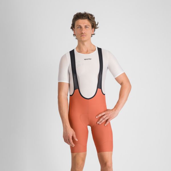 Sportful PULSE kraťasy s trakmi sienna glow