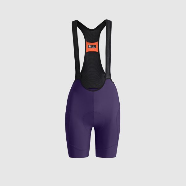 Sportful Colorful Pulse dámske cyklo šortky s trakmi Deep Purple
