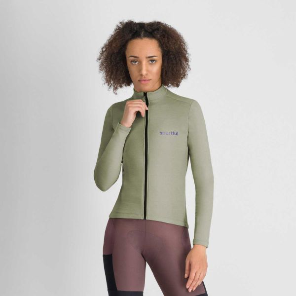 Sportful SUPERGIARA WOOL dámsky dres spice green