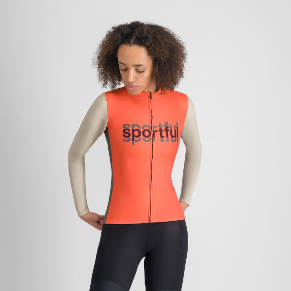 Sportful SUPERGIARA LOGO THERMAL dámsky dres pompelmo