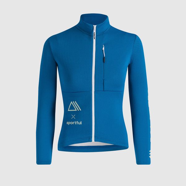 Polartec X Sportful Power dámske dres dlhým rukávom, adriatic blue