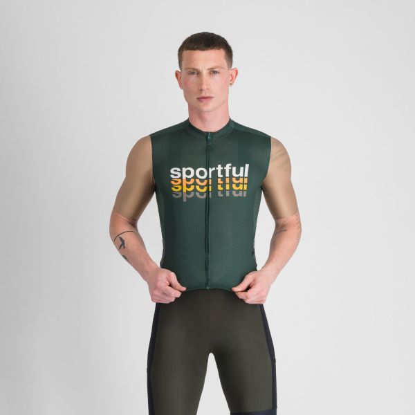 Sportful SUPERGIARA 2 LOGO dres oblivion green