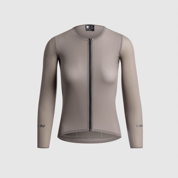 Sportful UV-Cold Dámsky dres s dlhý rukávom Desert Fossil