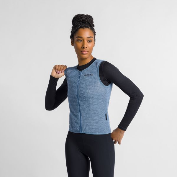 Sportful ALPHA® dámska vesta ionic blue