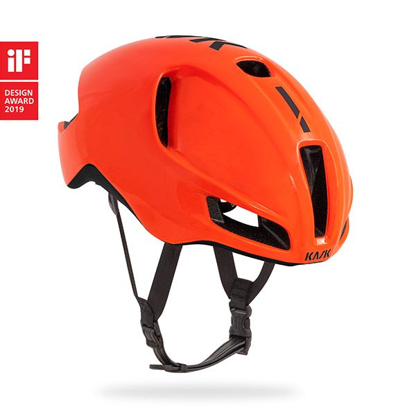 PRILBA kask Utopia Orange fluo