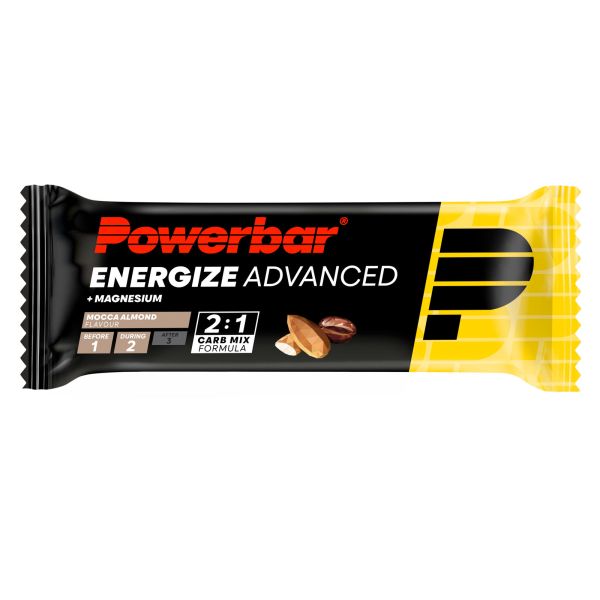 PowerBar Energize Advanced tyčinka 55g Mocca mandle