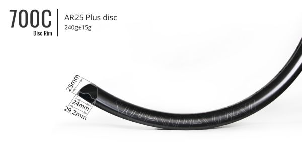 ráfik LB AR25 plus 240g