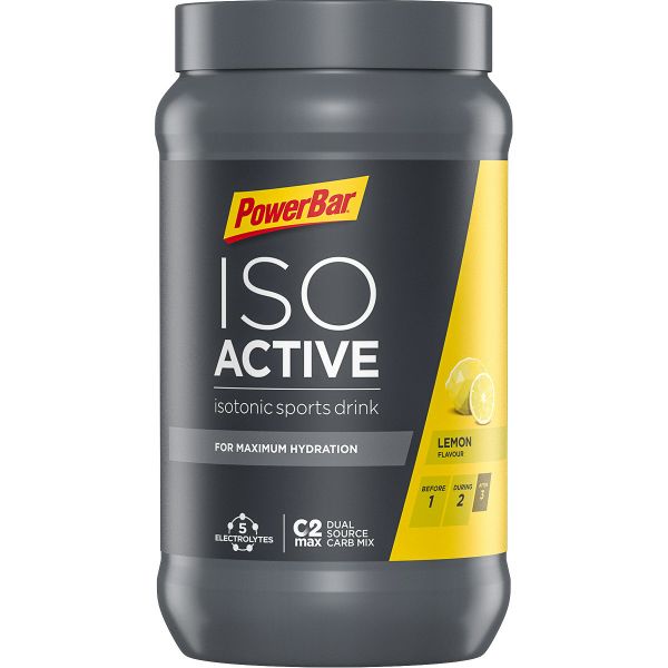 PowerBar IsoActive - izotonický športový nápoj 600g Citrón