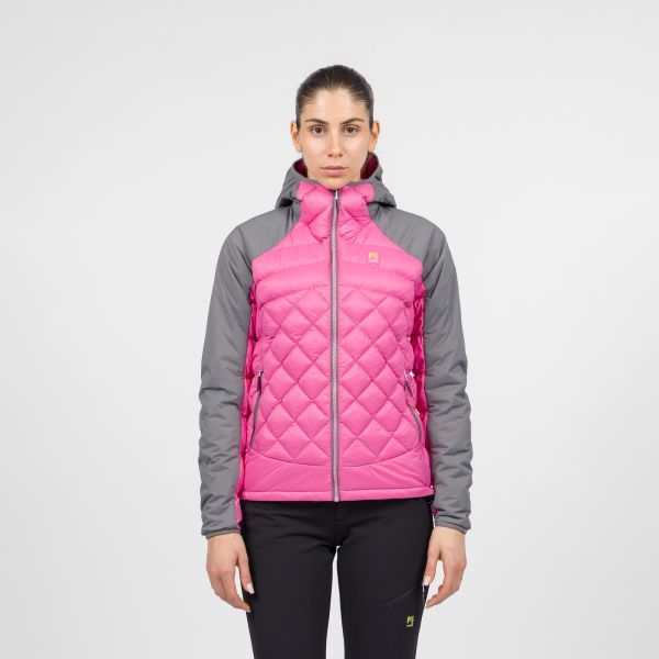 Karpos Lastei Active Plus dámska bunda Pink Power/Smoked