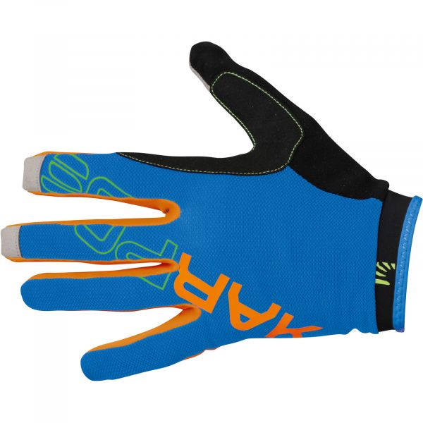 Karpos RAPID rukavice modré/oranžové fluo