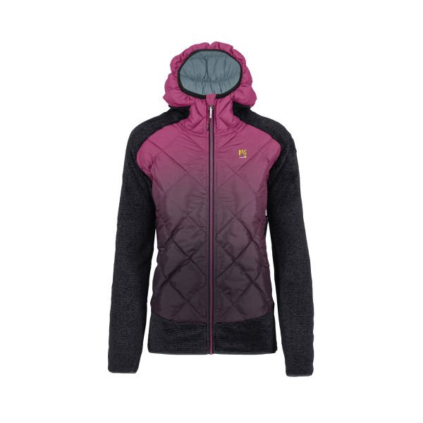 Karpos Smart Dámska Marmarole Bunda Black/Purple