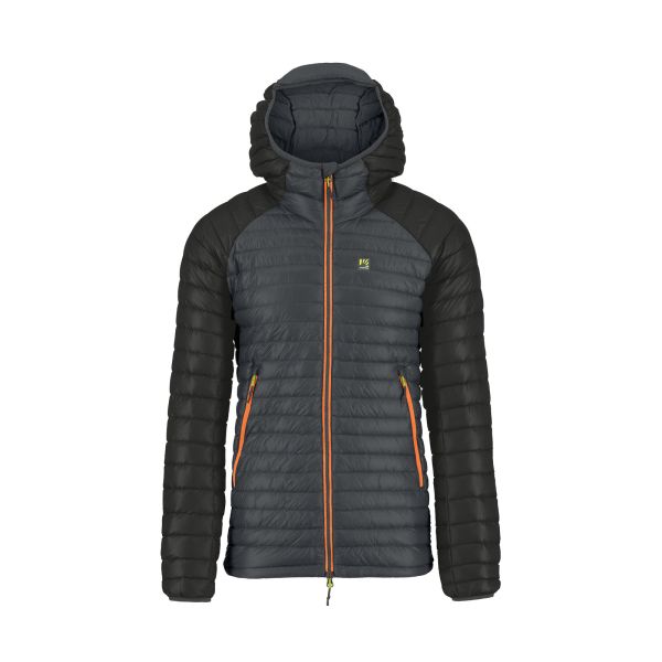 Karpos Alagna Down Bunda Woodl.Gray/Vibr.Orange