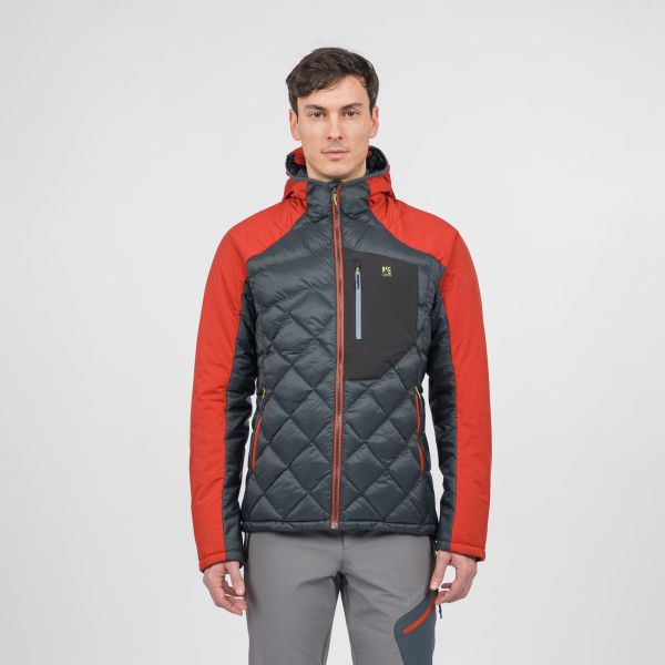 Karpos Lastei Up bunda Woodl.Gray/Fire