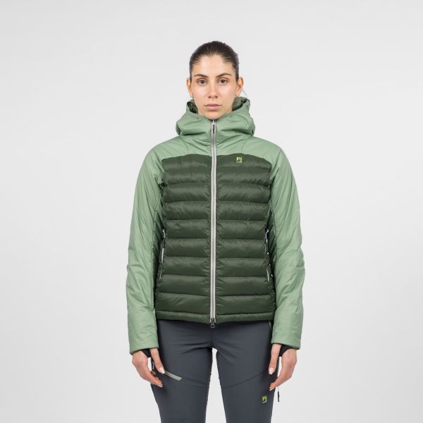 Karpos Sass D&rsquo;Ortiga dámska bunda Green Bag/Hedge