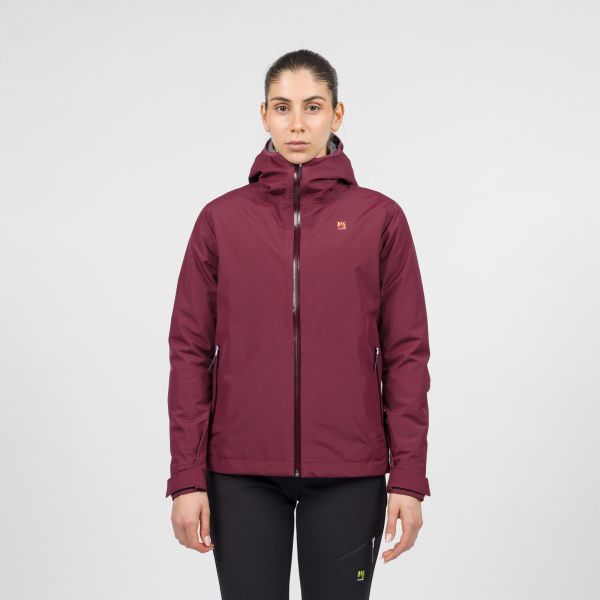 Karpos Pluvia Winter dámska bunda Crimson