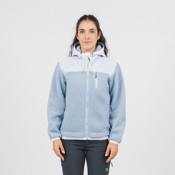 Karpos Moiazza Retro&rsquo; Vogue dámska bunda Ashley Blue/Bright White