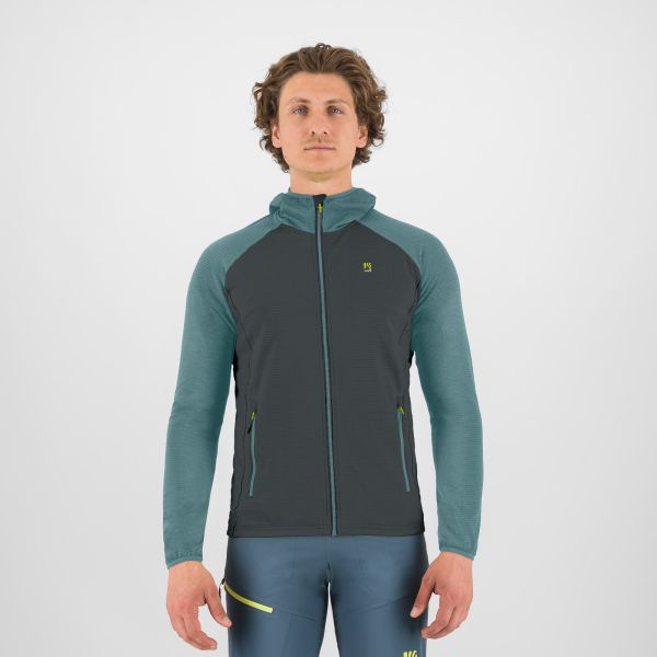 Karpos Ambrizzola Mikina s kapucňou urban, mineral blue