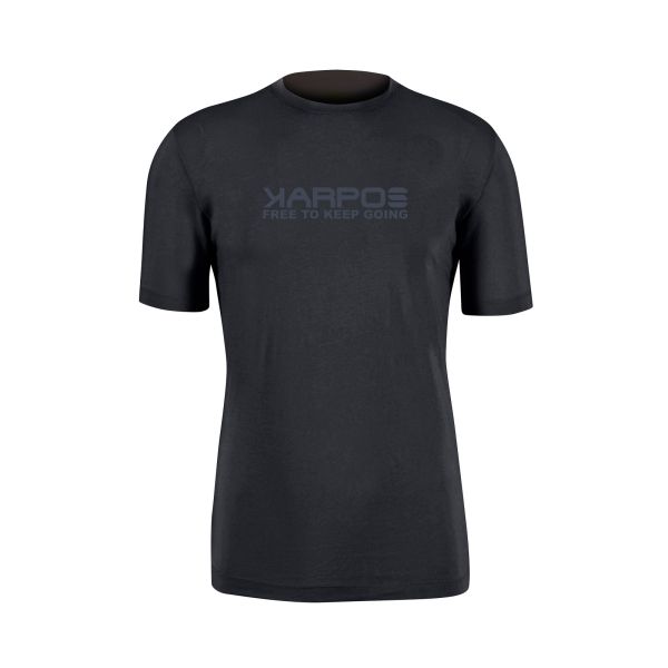Karpos LOMA COTTON tričko vulcan/writing print