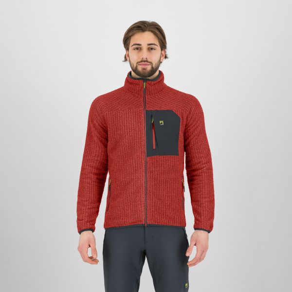 Karpos Rocchetta Evo flíska Fire/Woodl.Gray