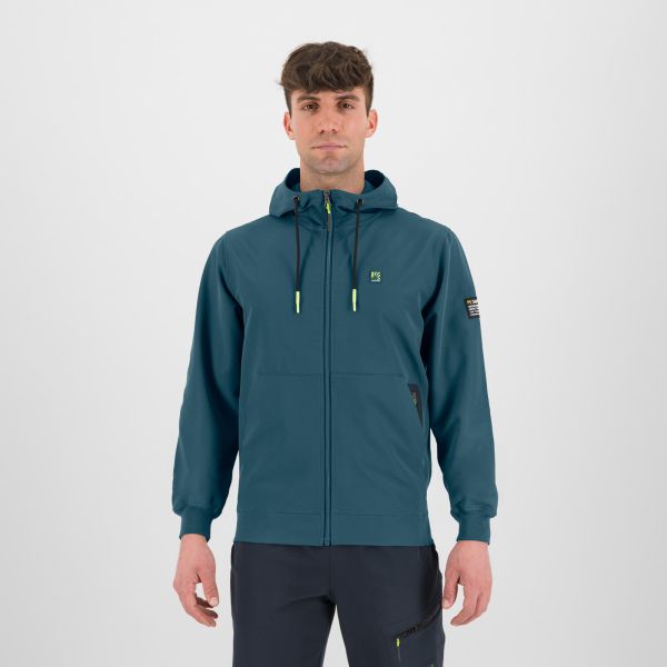 Karpos Easylife Flíska So Zipsom A Kapucňou stargazer