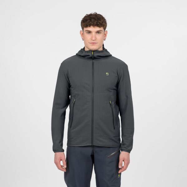 Karpos Marmolada Evo flíska s kapucňou Woodl.Gray