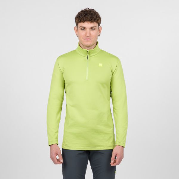 Karpos Pizzocco Evo Half Zip flíska Dark Citron